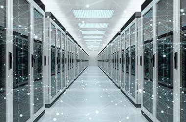 Data server room with IT Management in Reading, PA